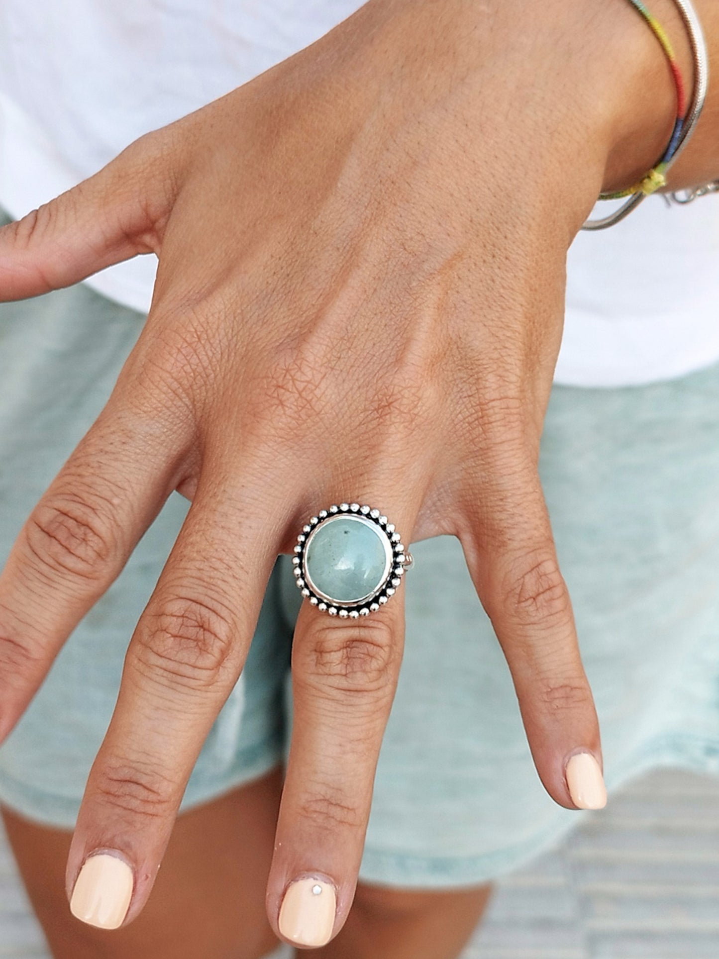 Anillo AGUAMARINA (2)