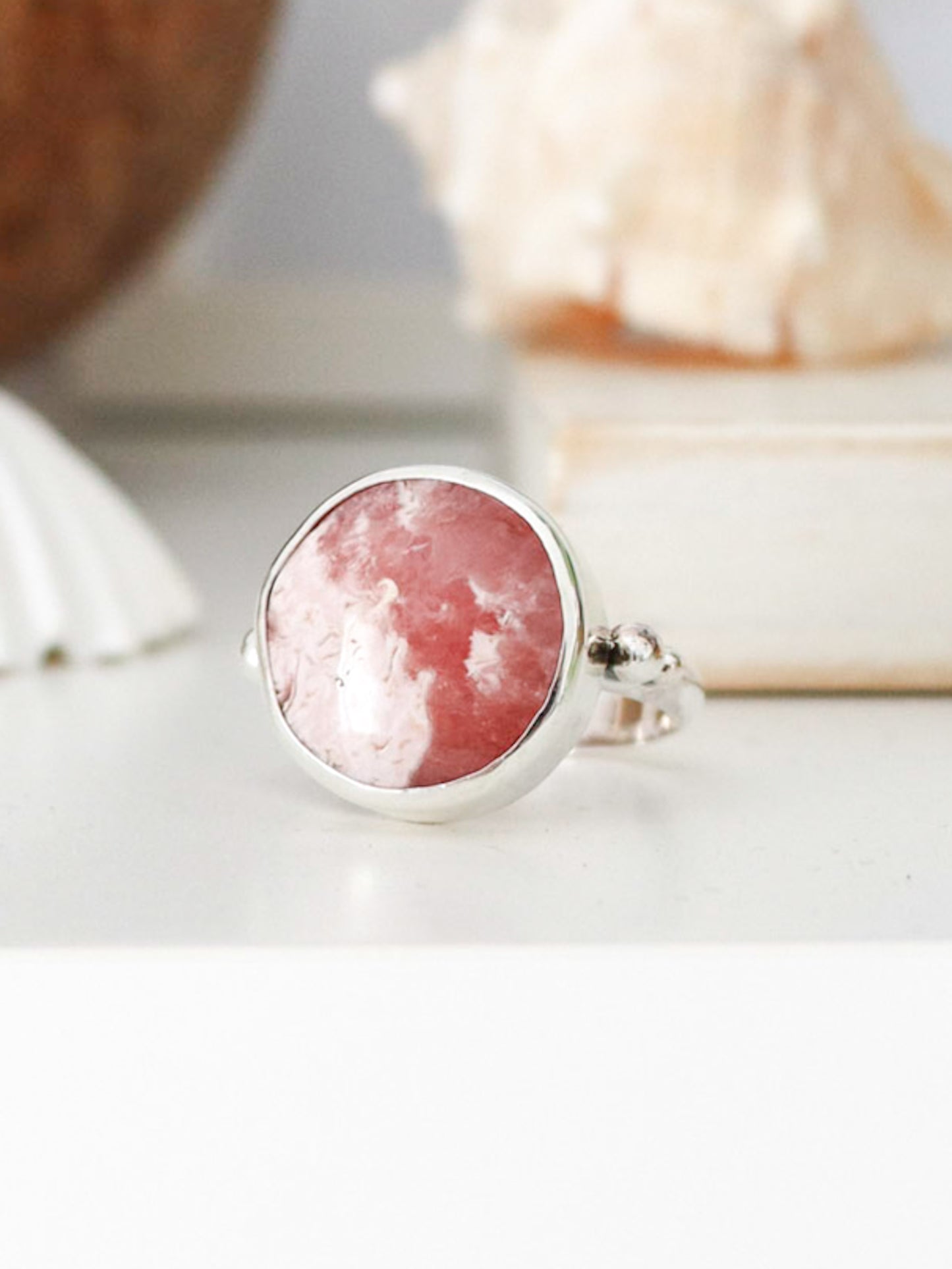 Anillo AQUA | Rodocrosita