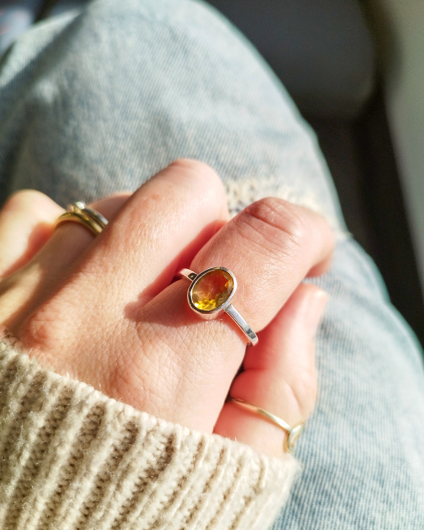 Anillos SUNSET | Citrino
