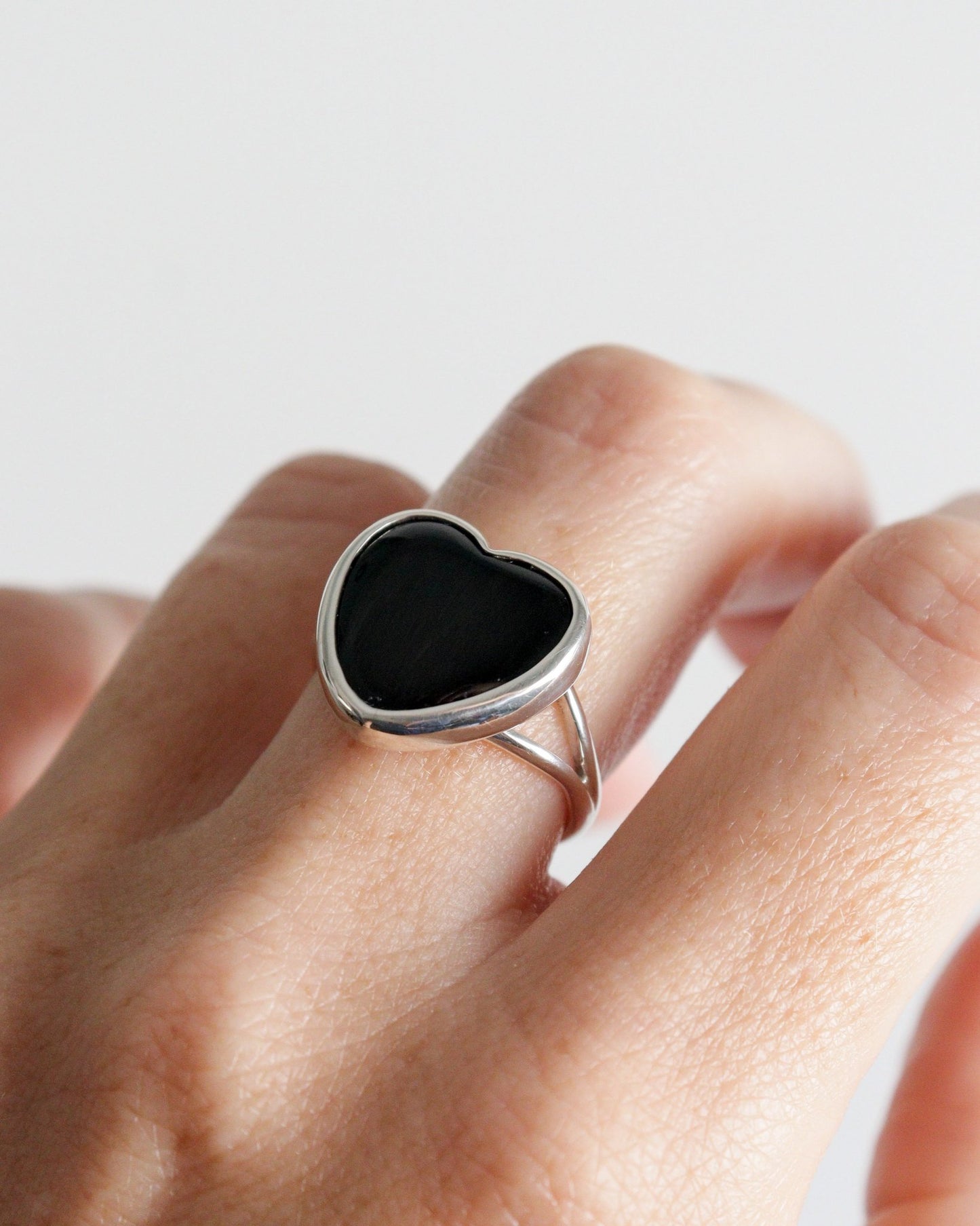Anillo CORAZÓN | Ónix