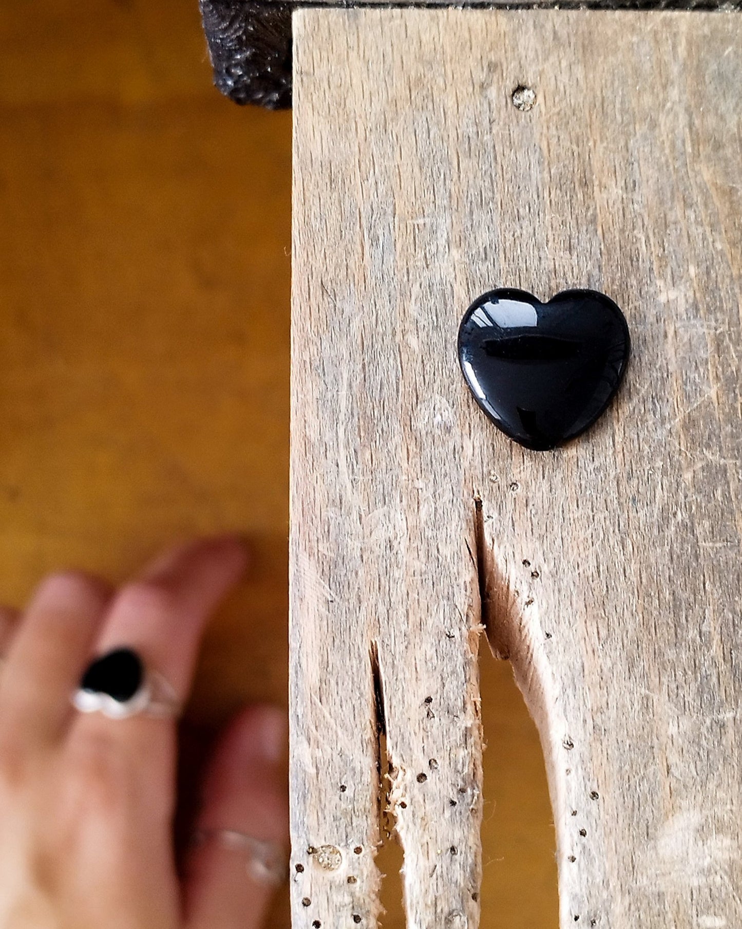 Anillo CORAZÓN | Ónix