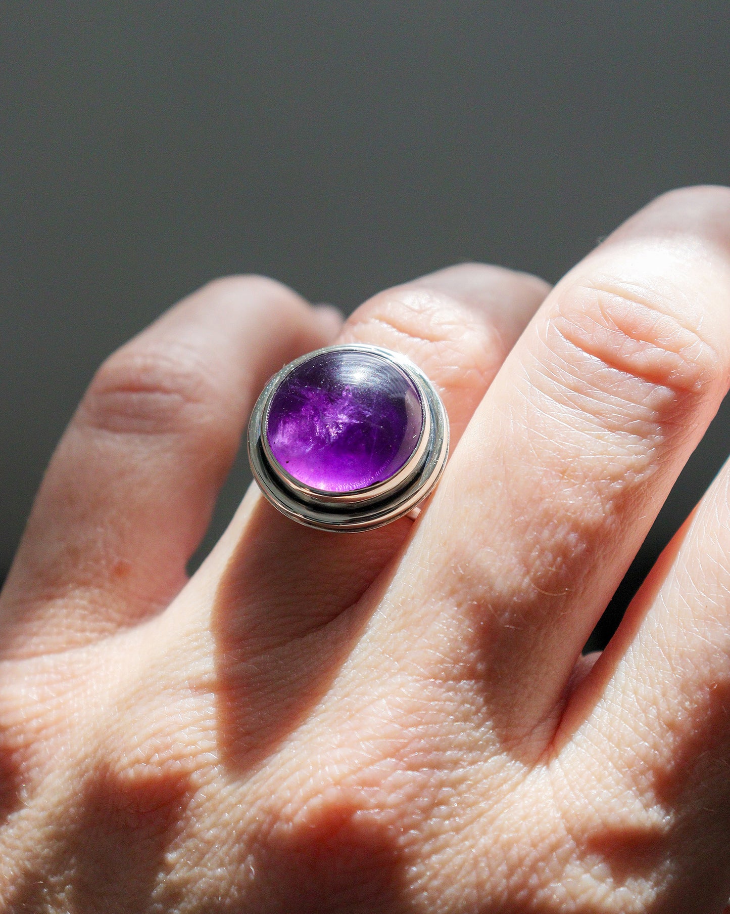 Anillo ENRAIZAR | Amatista