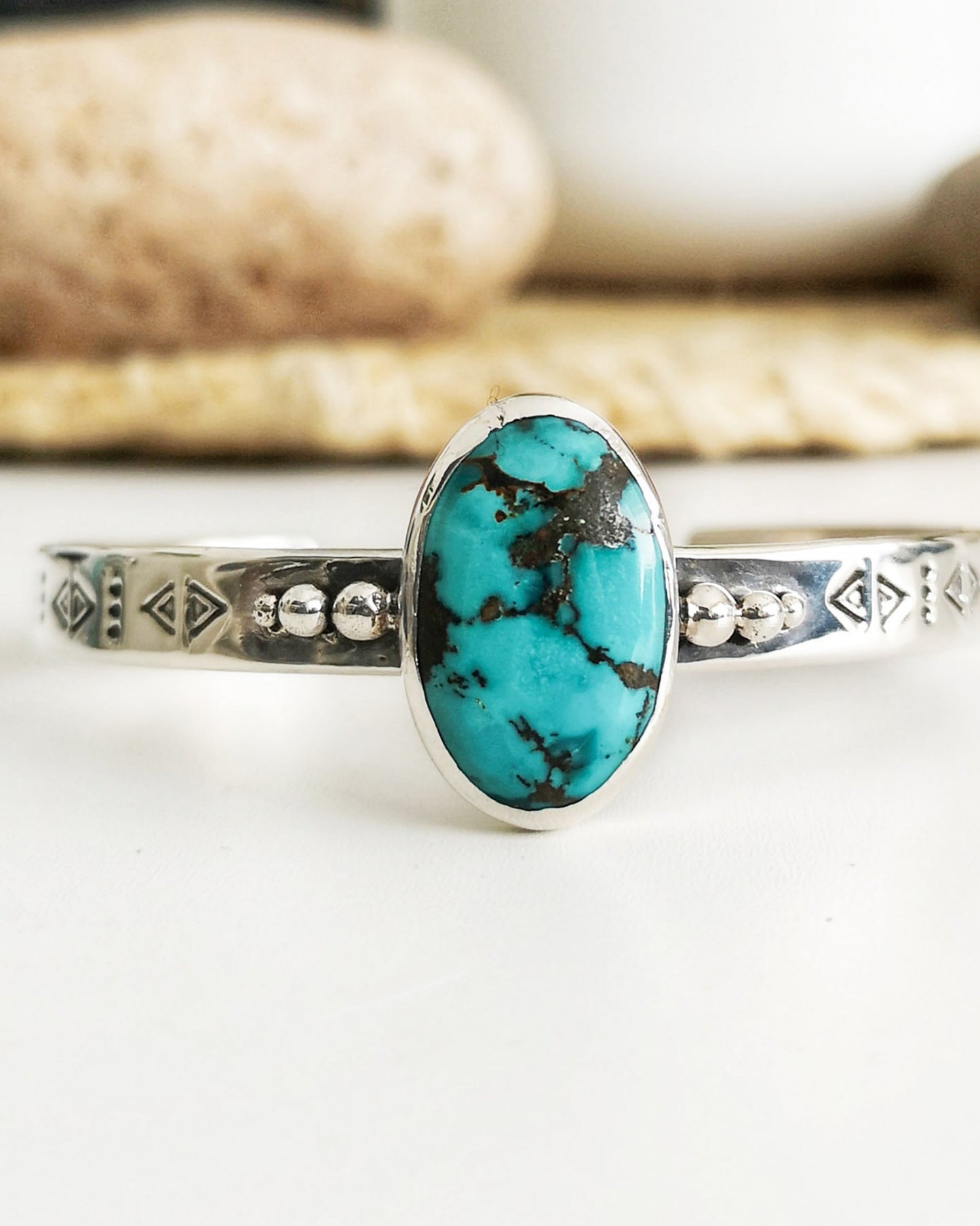 Pulsera BOHO | Turquesa tibetana