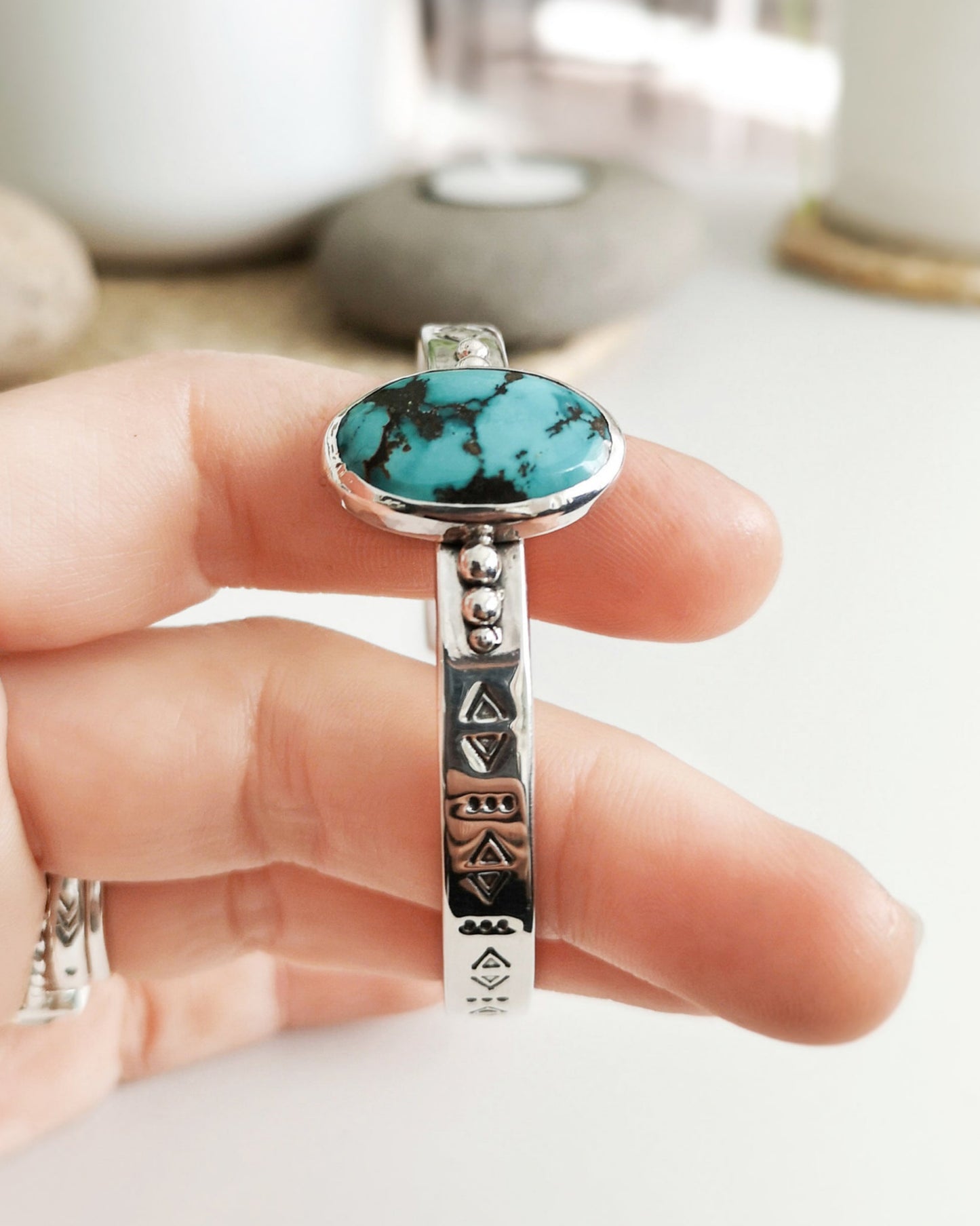 Pulsera BOHO | Turquesa tibetana