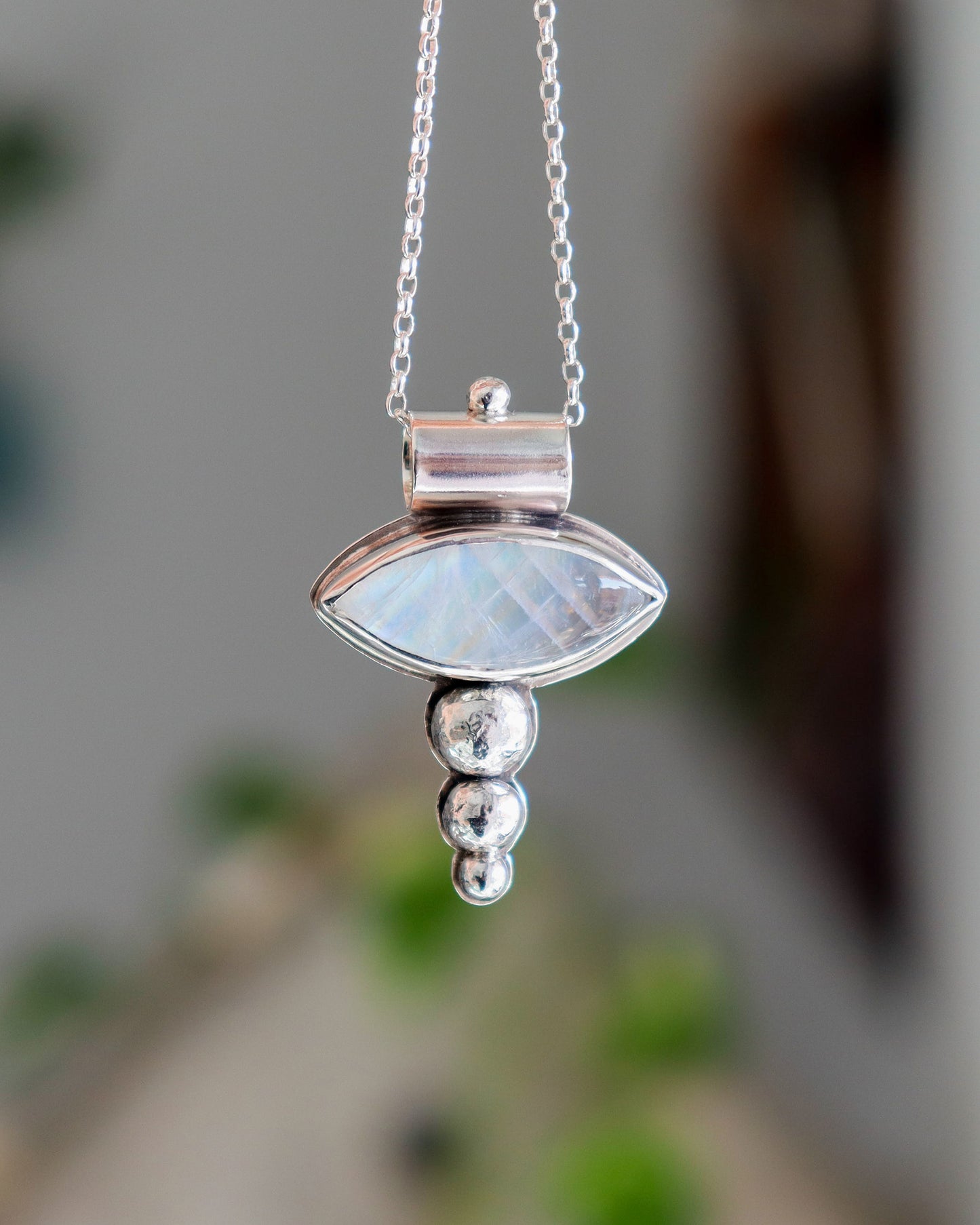 Colgante LUAR - Piedra luna