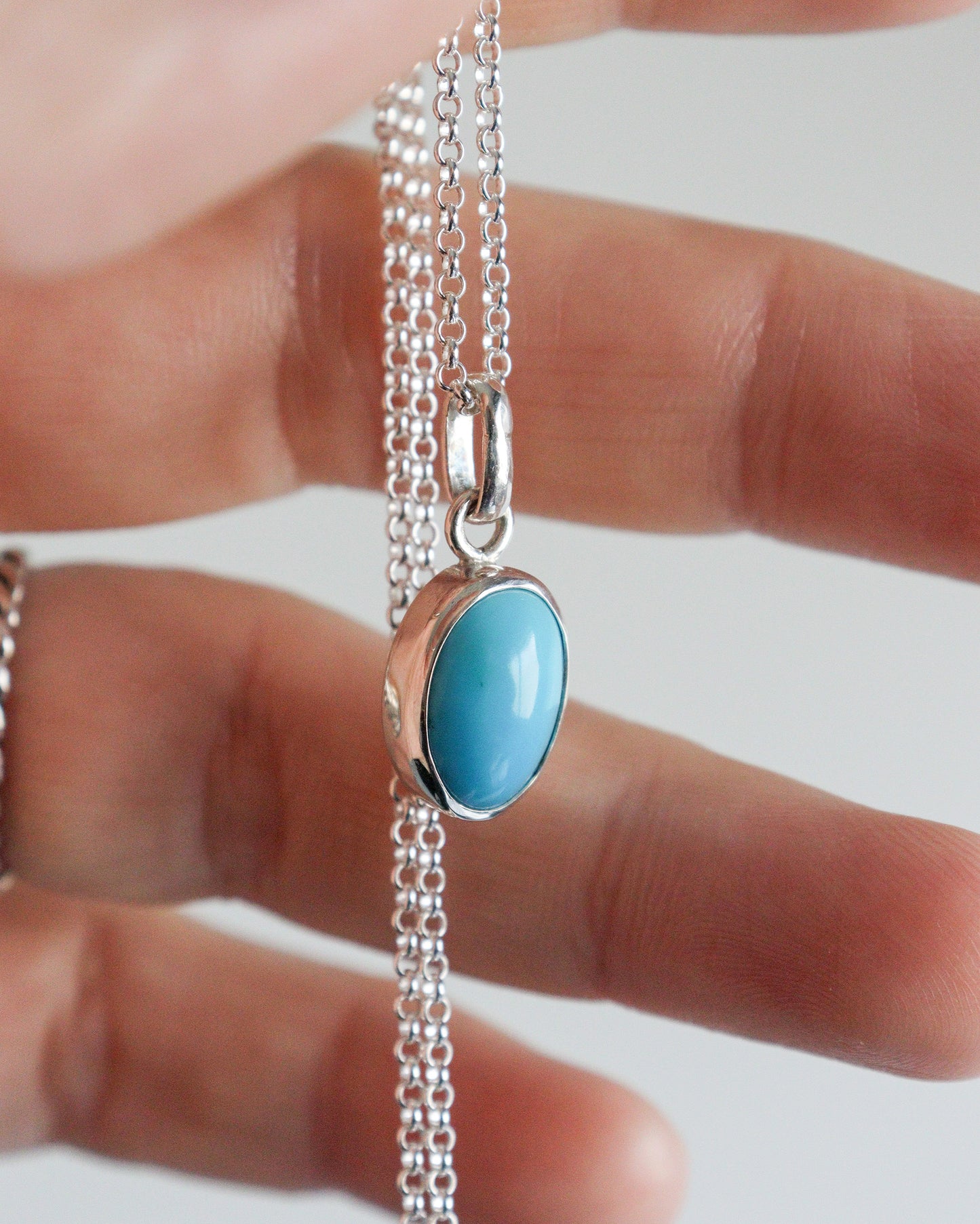 Colgante DIÁFANO | Turquesa de Arizona