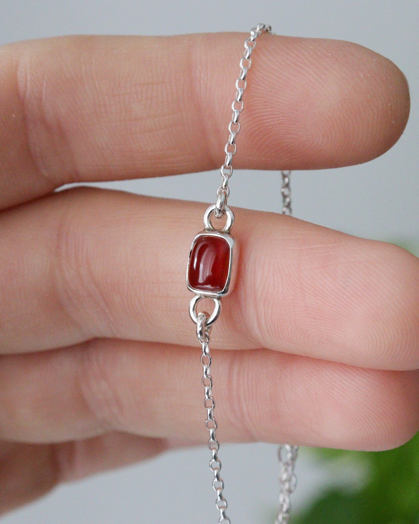 Pulsera GRANATE RECTANGULAR