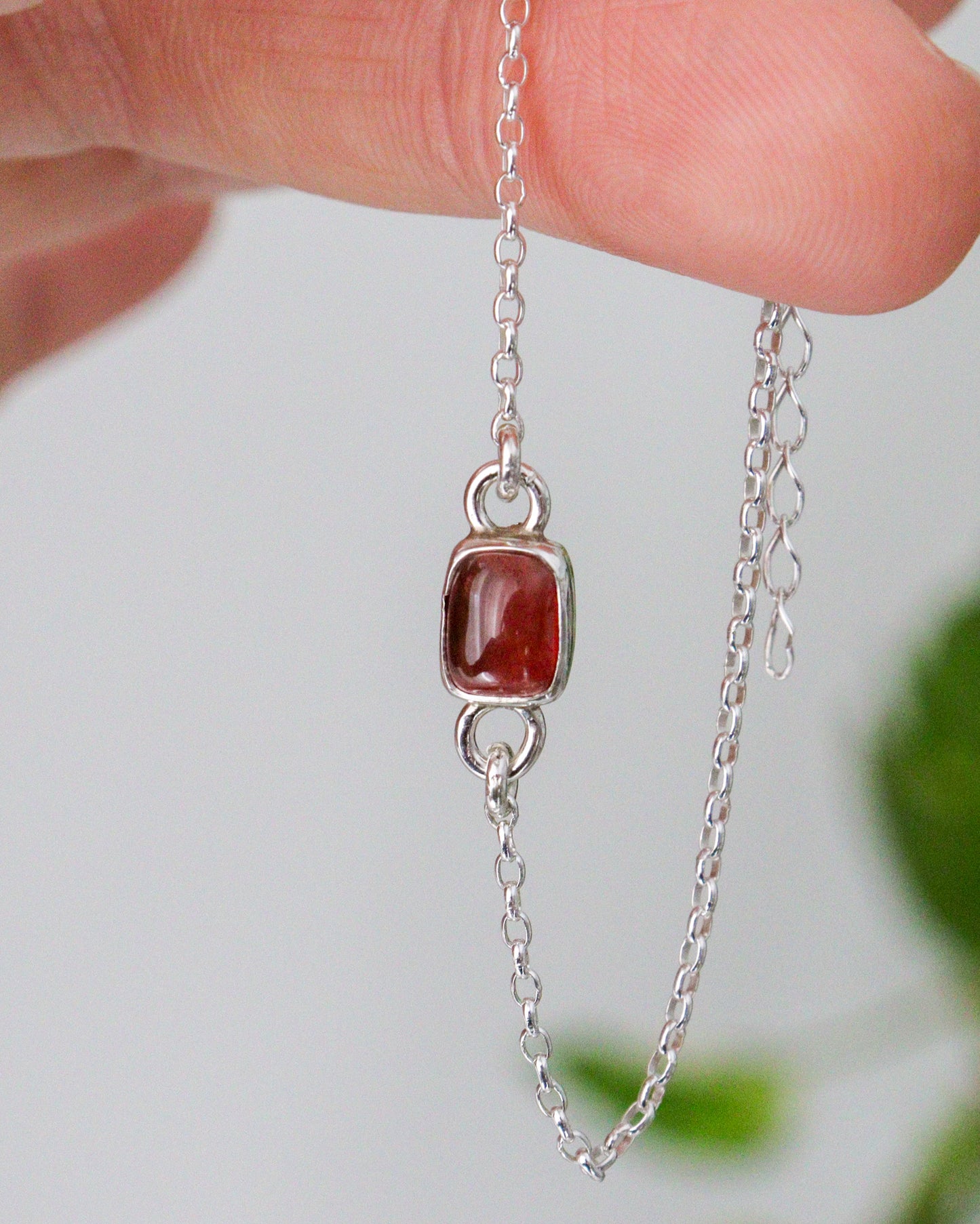Pulsera GRANATE RECTANGULAR