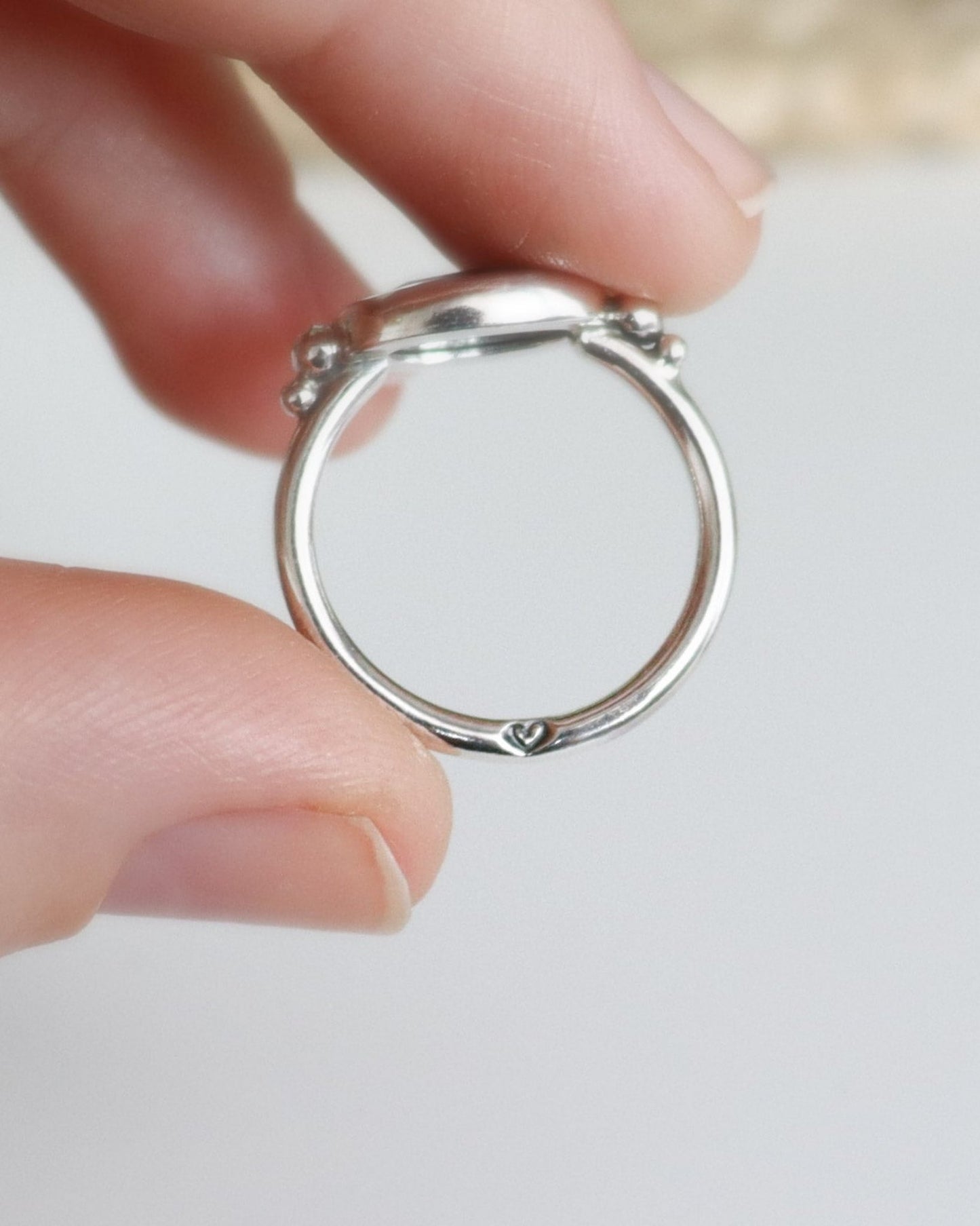 Anillo AQUA | Cianita musgo