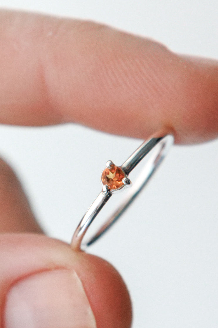 Anillo SOLITARIO - elige las gemas