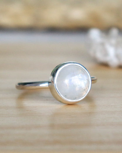 Anillo DIÁFANO | Piedra luna