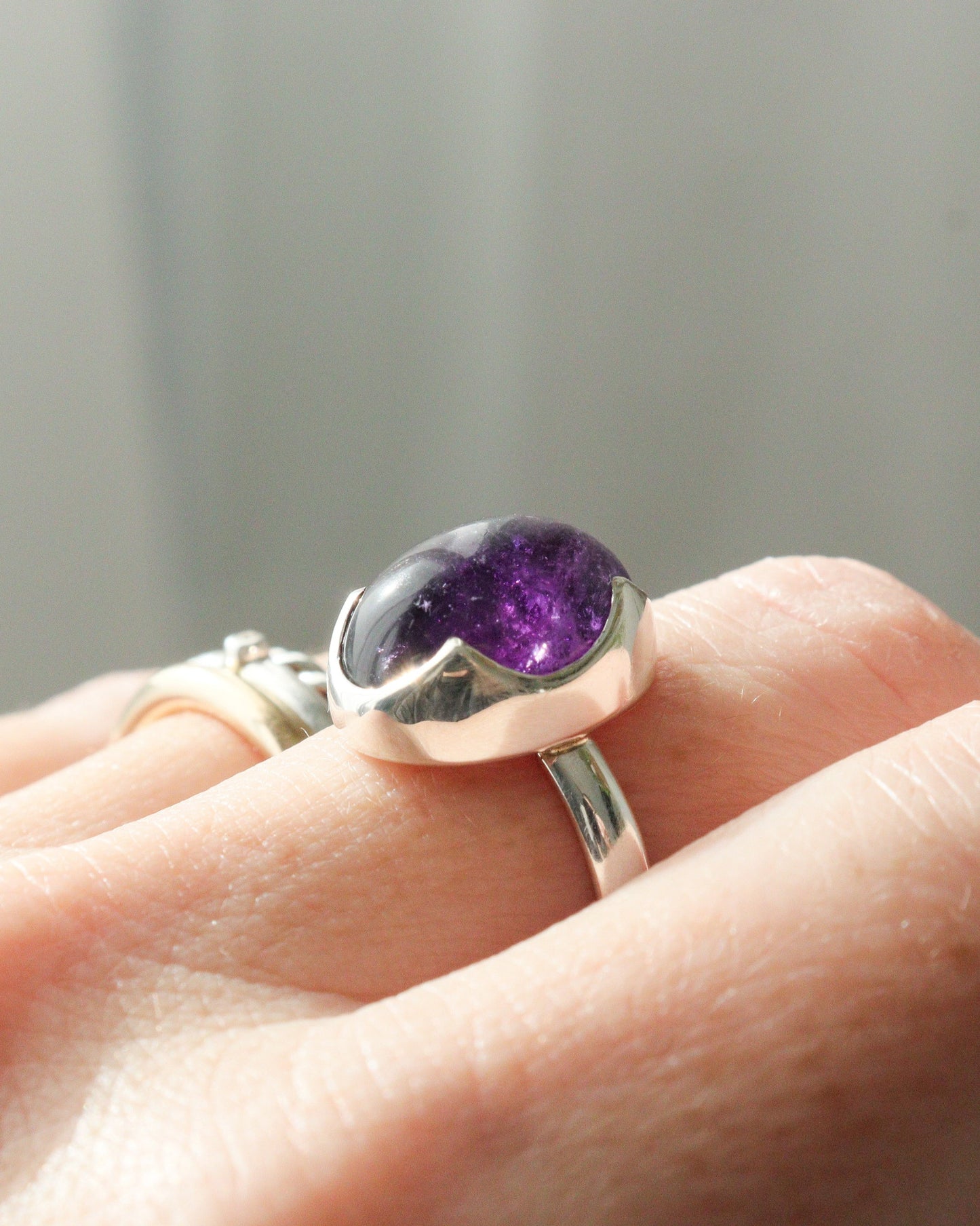 Anillo AMATISTA | ondas