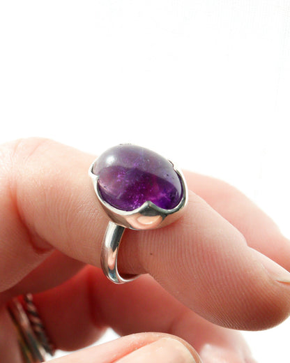 Anillo AMATISTA | ondas