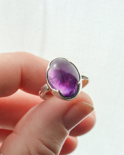 Anillo AMATISTA | ondas
