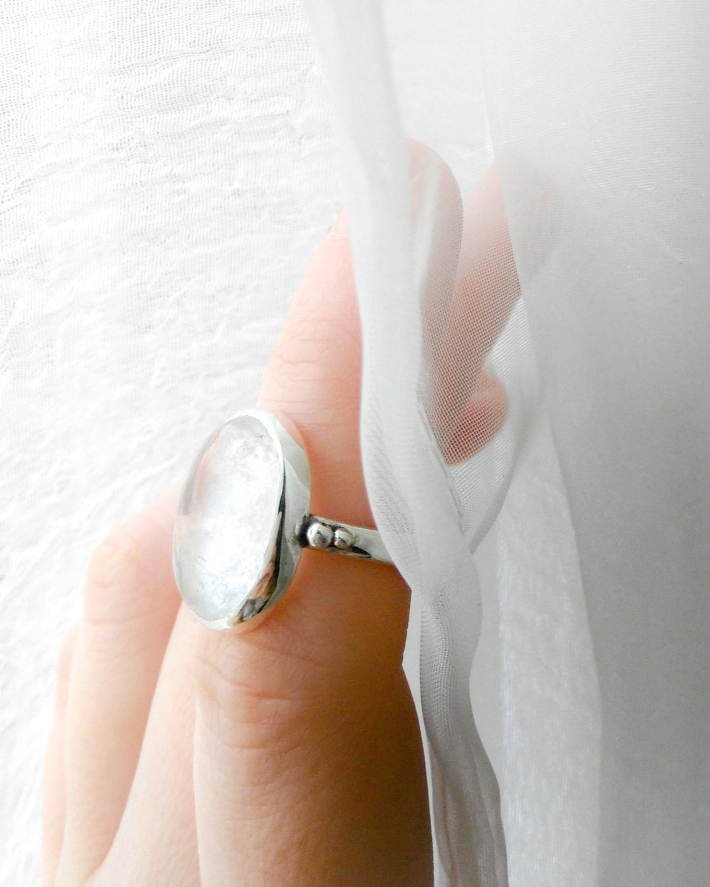 Anillo AQUA | Cuarzo cristal