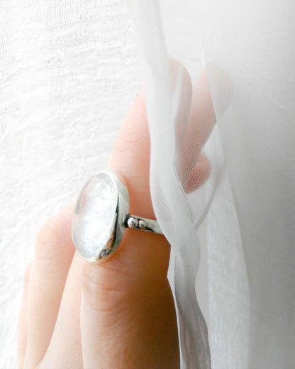 Anillo AQUA | Cuarzo cristal