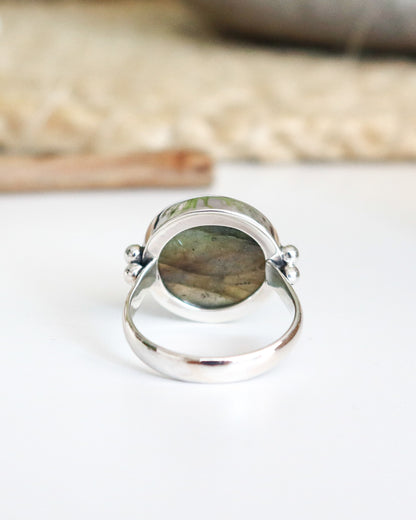 Anillo AQUA | Labradorita