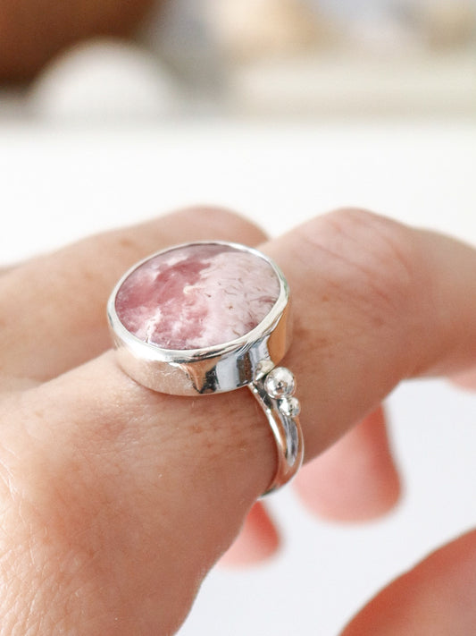 Anillo AQUA | Rodocrosita
