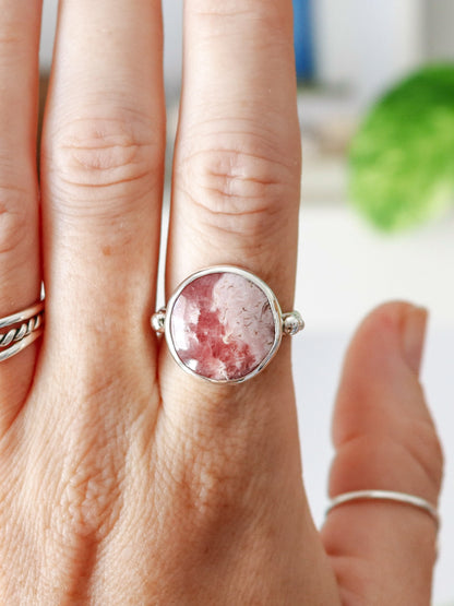 Anillo AQUA | Rodocrosita
