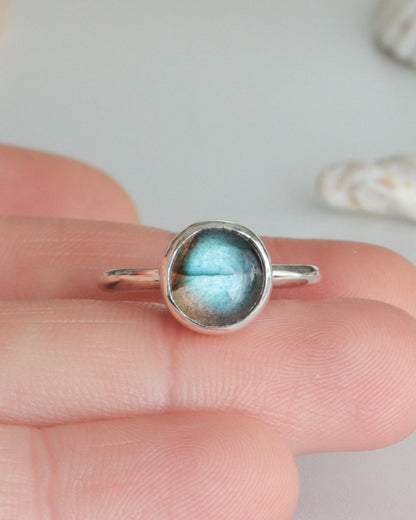 Anillo DIÁFANO | Labradorita