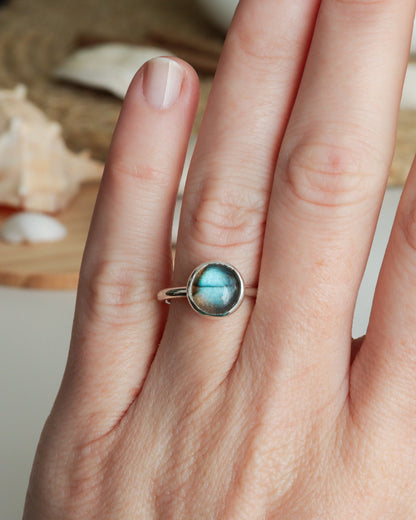 Anillo DIÁFANO | Labradorita