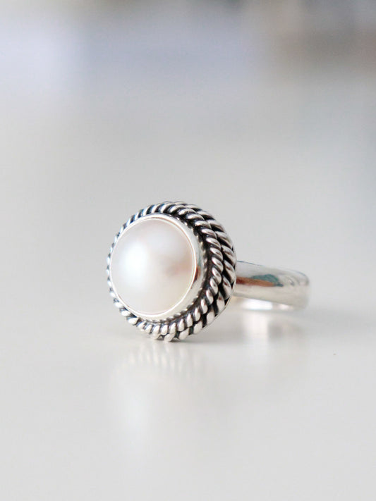Anillo PERLA BOHO-VINTAGE