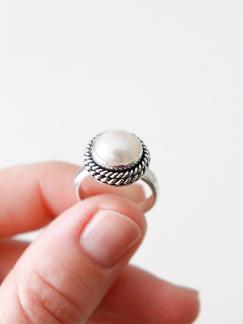 Anillo PERLA BOHO-VINTAGE