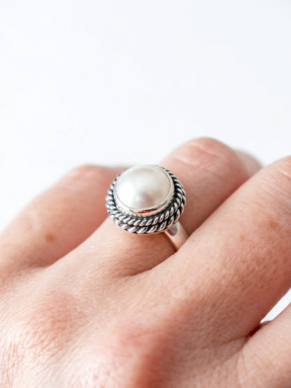 Anillo PERLA BOHO-VINTAGE