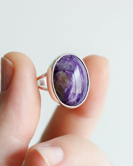 Anillo CHAROÍTA | talla 16 ES