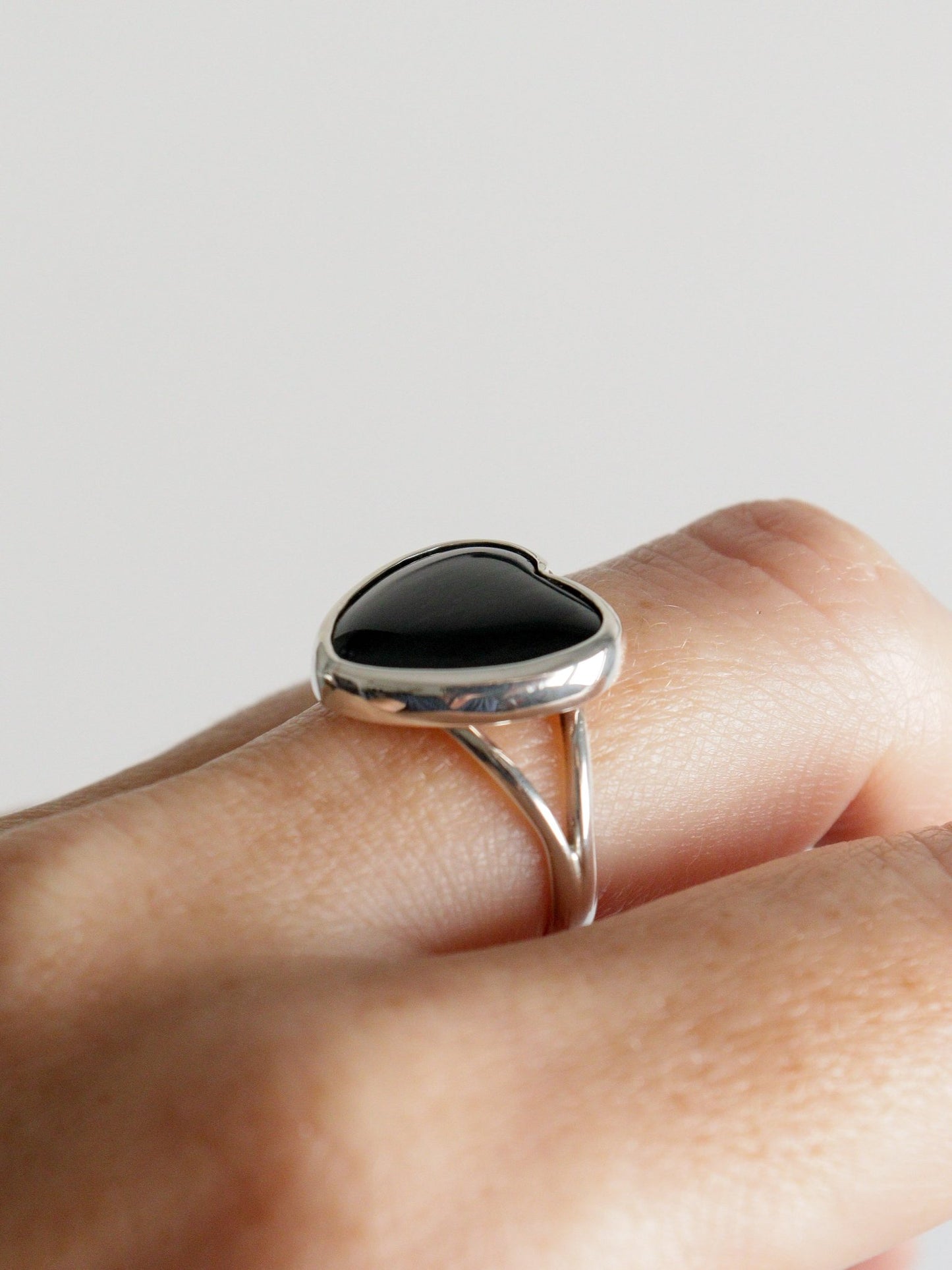 Anillo CORAZÓN | Ónix