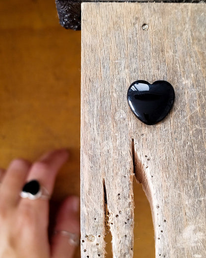 Anillo CORAZÓN | Ónix