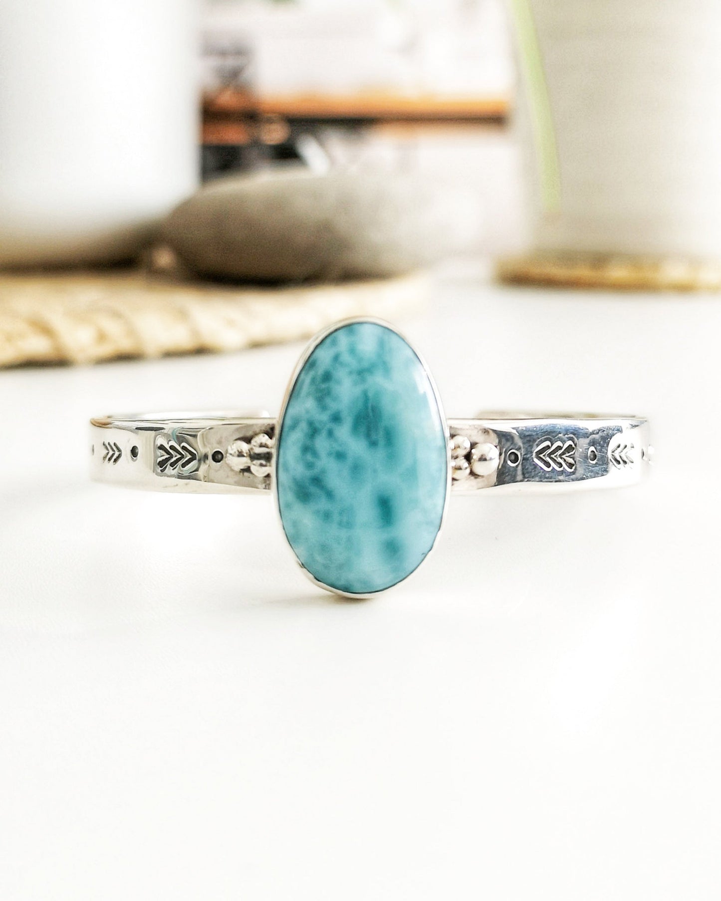 Pulsera ARROW | Larimar
