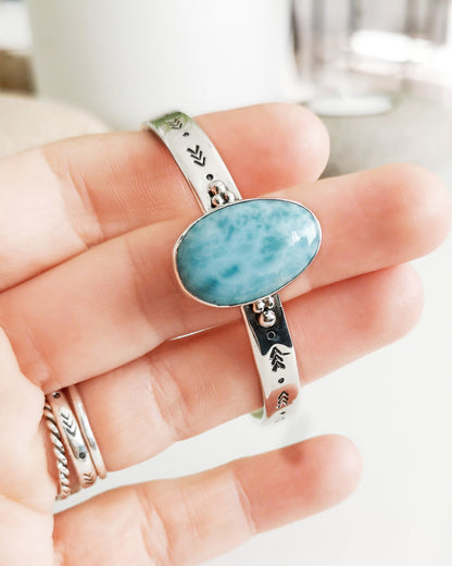Pulsera ARROW | Larimar