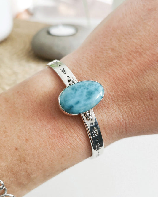 Pulsera ARROW | Larimar