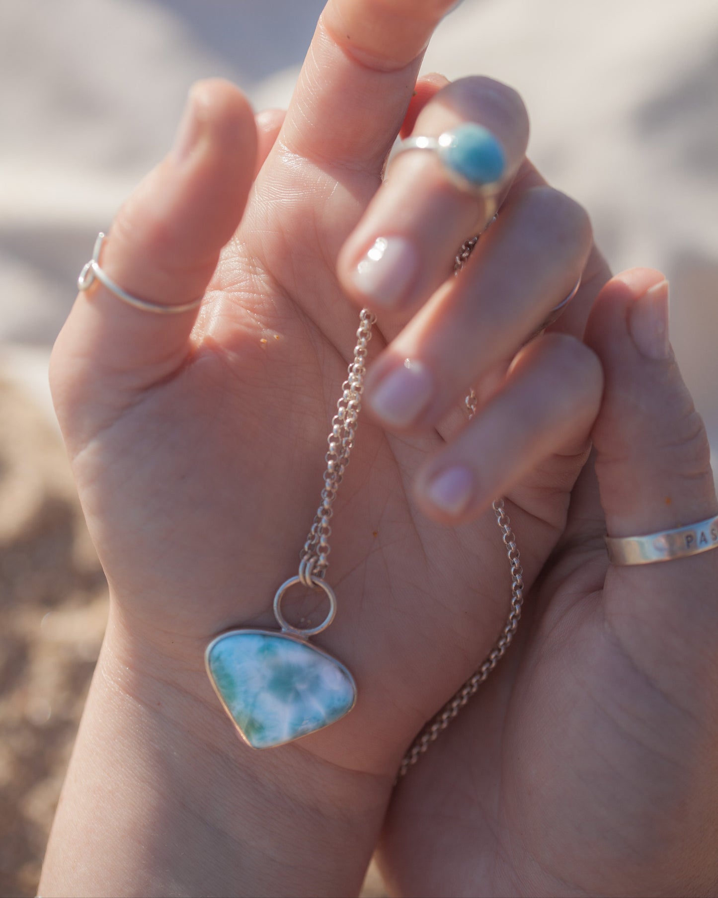 Colgante LARIMAR | nº 7