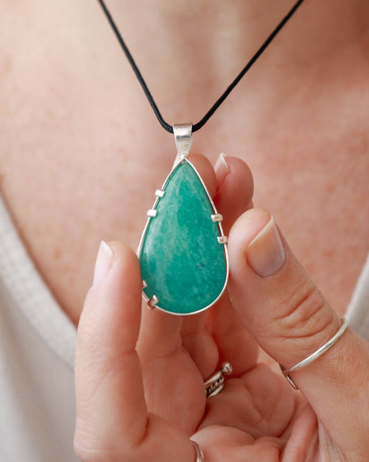 Colgante AMAZONITA  | Joya única