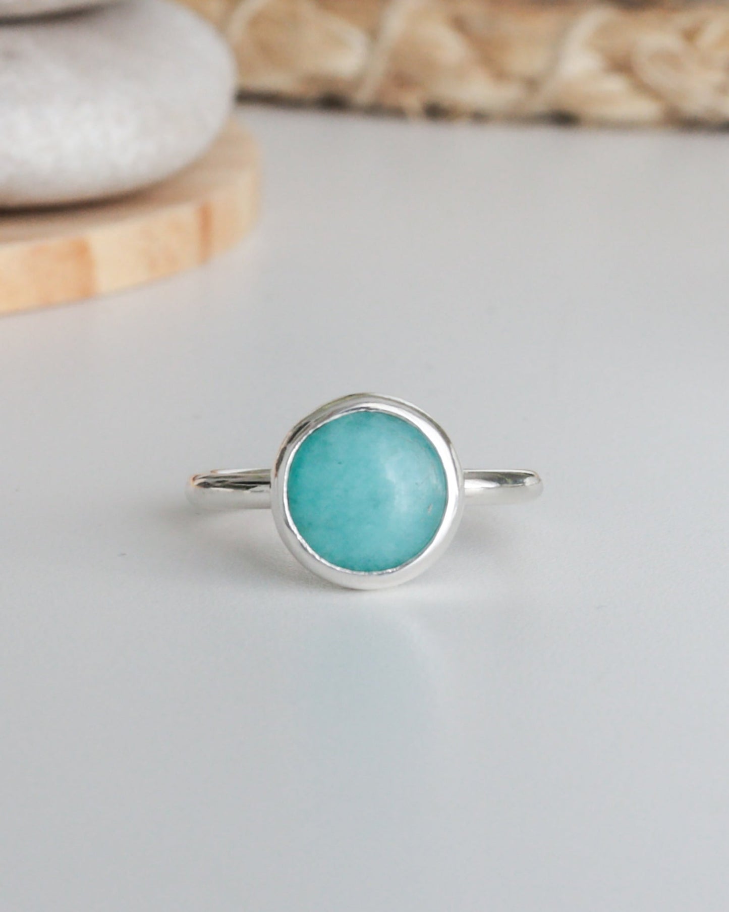Anillo DIÁFANO | Amazonita
