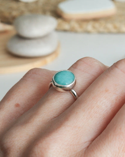 Anillo DIÁFANO | Amazonita