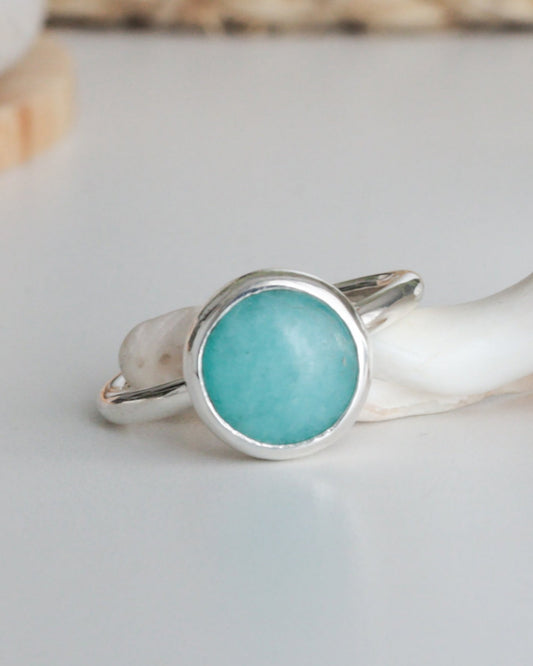 Anillo DIÁFANO | Amazonita