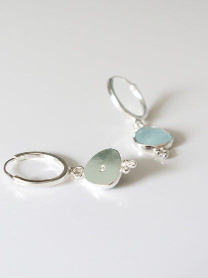 Pendientes AQUA • Aguamarina 1