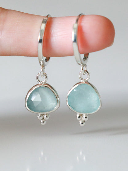 Pendientes AQUA • Aguamarina 1