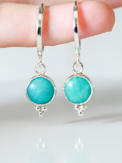 Pendientes AQUA • Amazonita