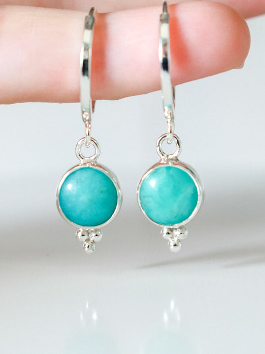Pendientes AQUA • Amazonita