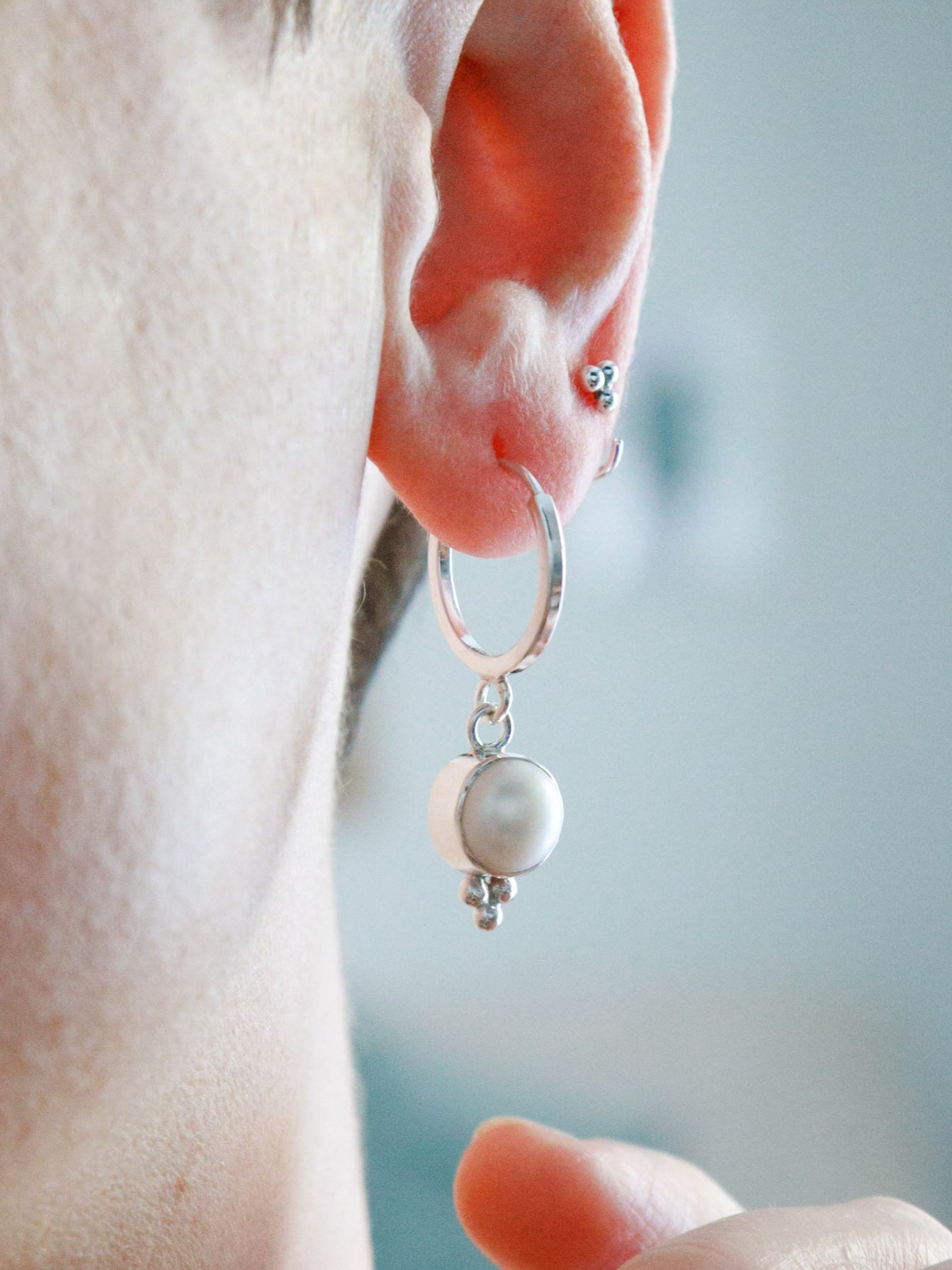 Pendientes AQUA • Perlas