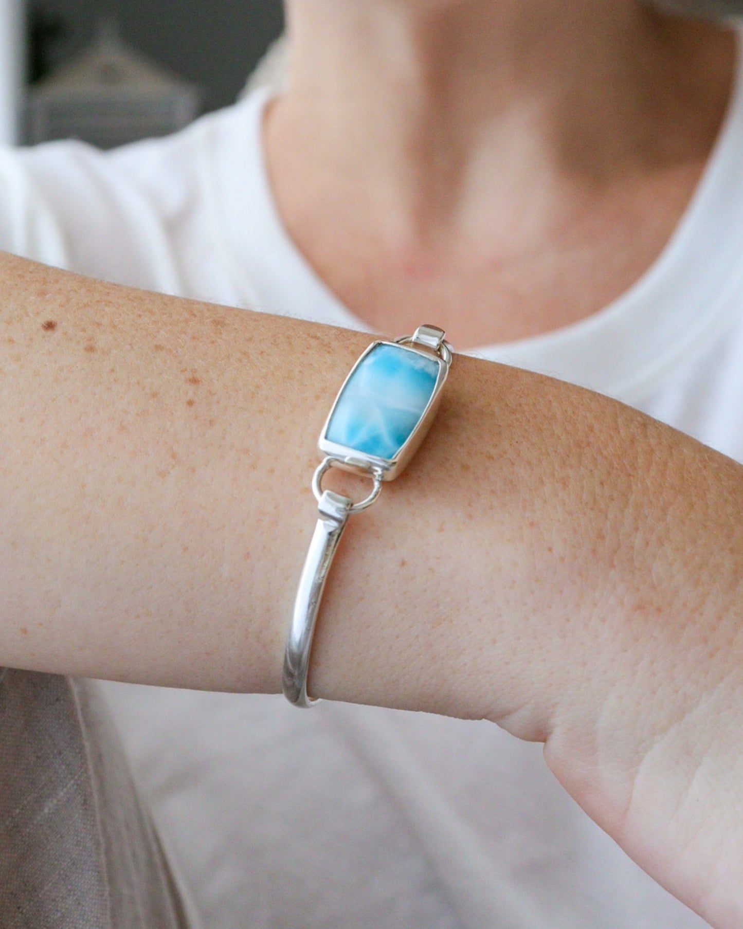 Pulsera EUNOIA | Larimar 1
