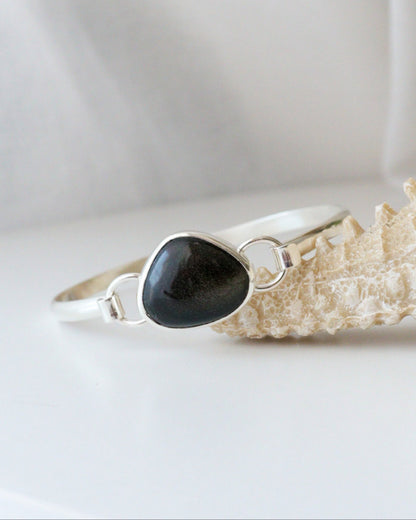 Pulsera EUNOIA | Obsidiana dorada