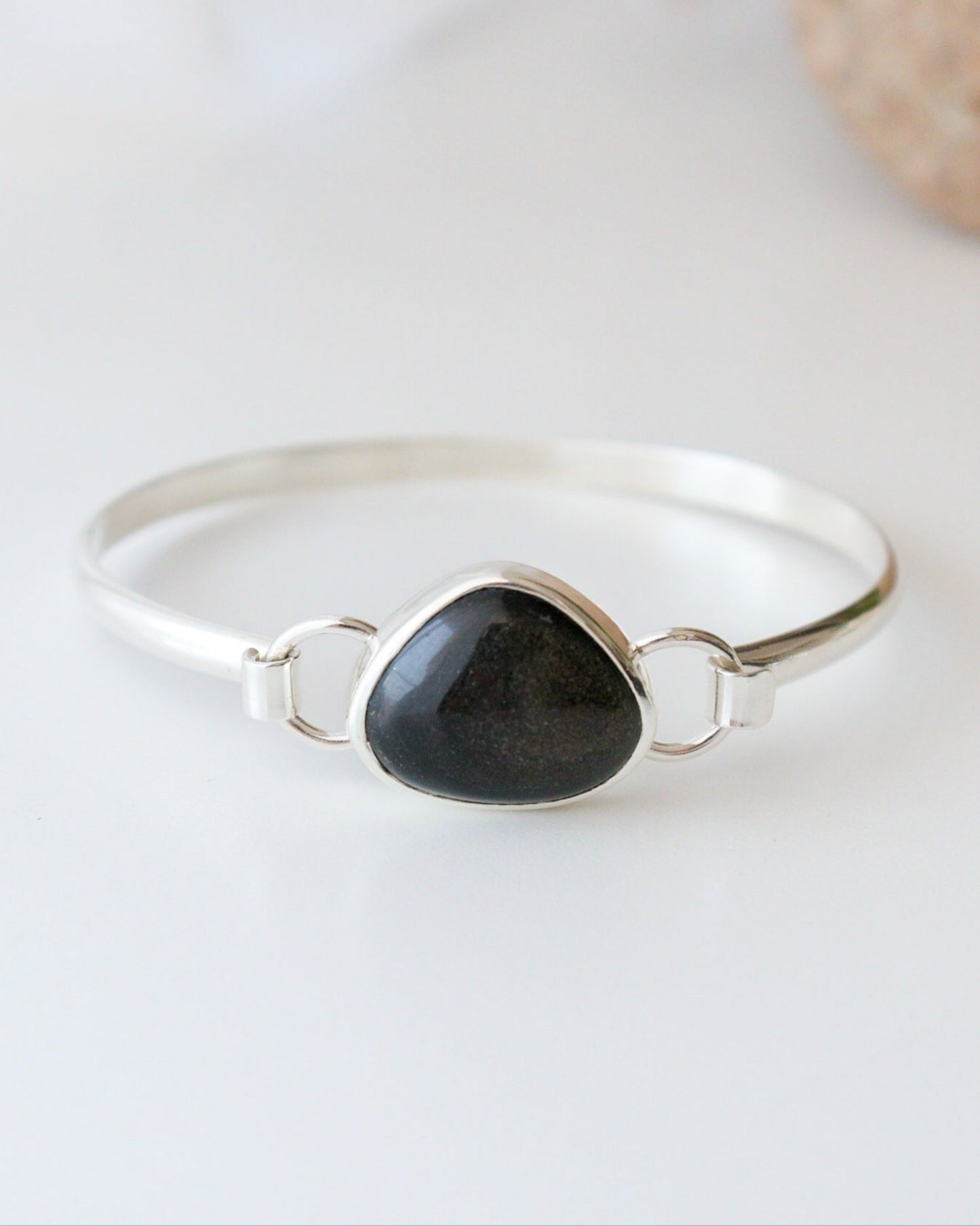 Pulsera EUNOIA | Obsidiana dorada