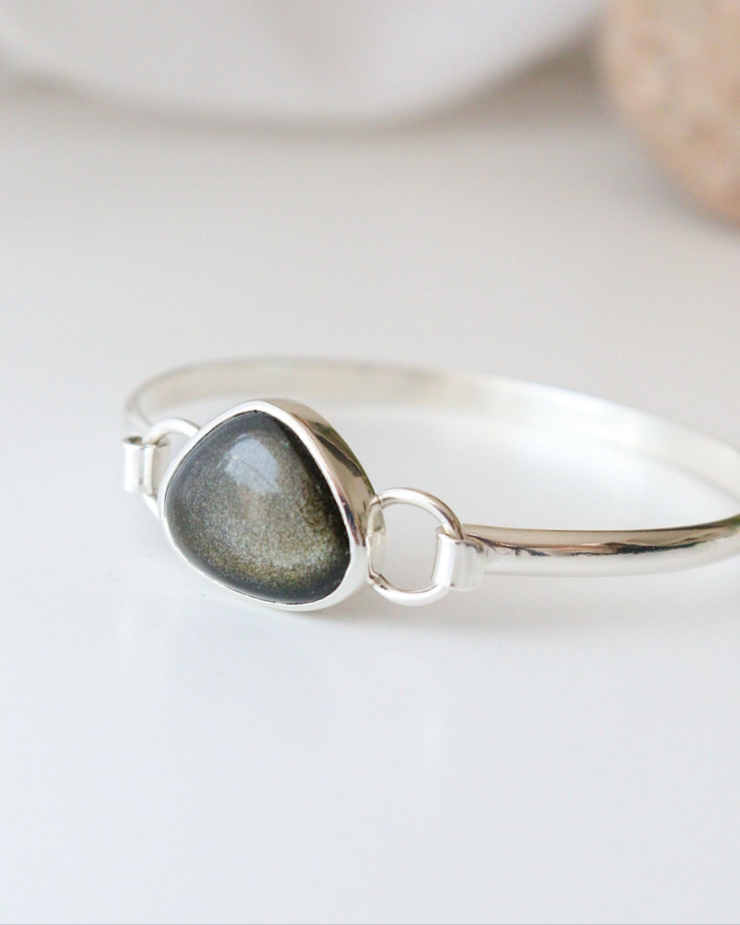 Pulsera EUNOIA | Obsidiana dorada