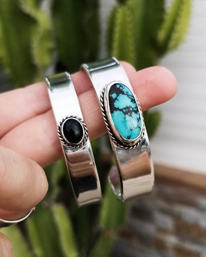 Pulseras MERI | Turquesa y Ónix