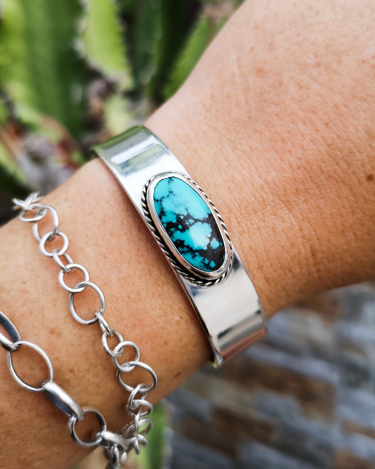 Pulseras MERI | Turquesa y Ónix
